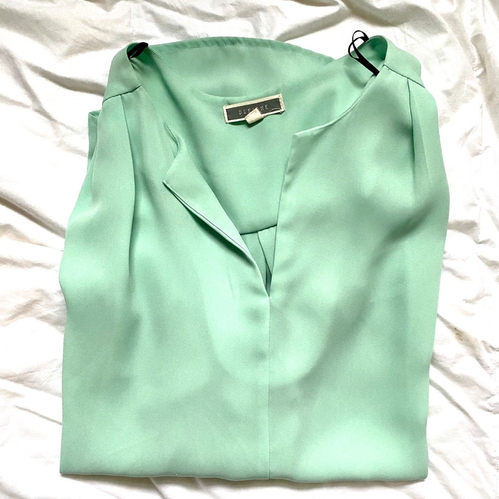 Mint Blue Blouse✨